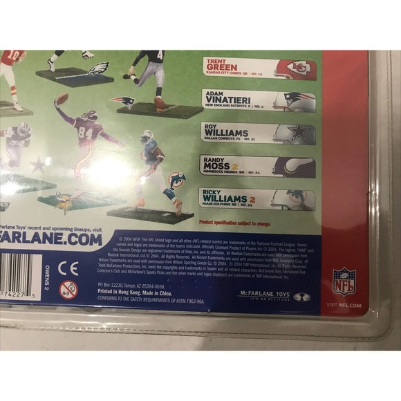 Terrell Owens Philadelphia Eagles NFL McFarlane Action Figure NIP NIB T.O. new - Picture 12 of 12